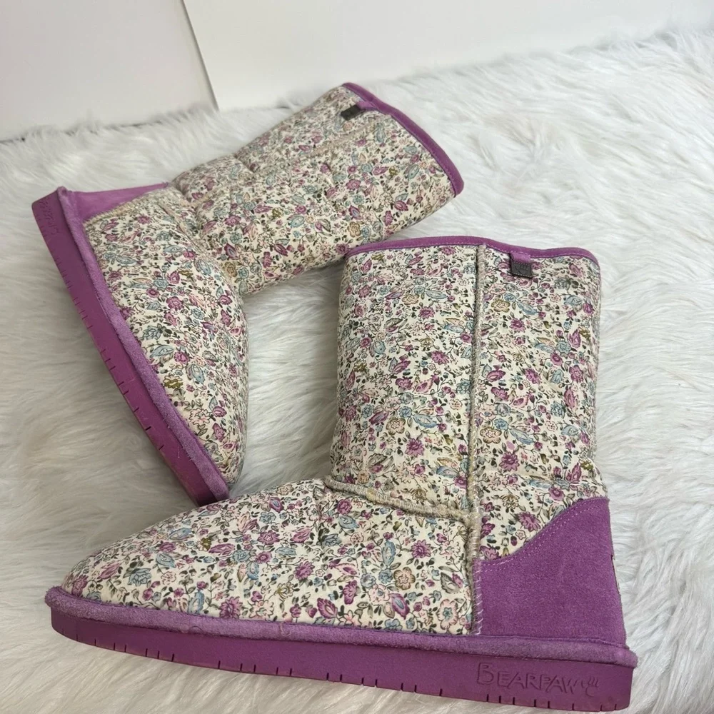 BEARPAW Women's‎ Ivy Boot,Petunia Purple